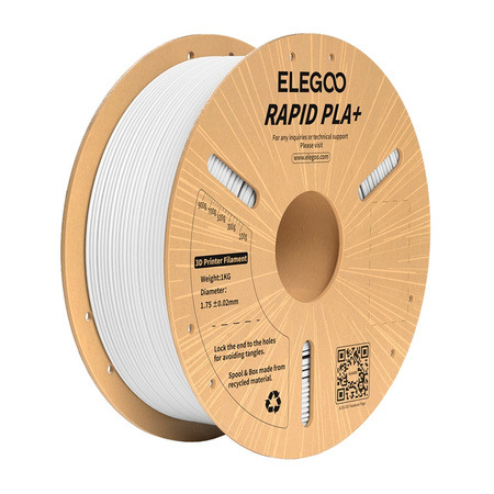 Elegoo Rapid PLA+ Filament - White - 3D Printterit