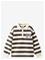MANGO Striped Polo Sweatshirt - DARK BROWN - 110 – kuva 2
