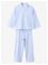 MANGO Full Cotton Striped Pyjama Set - LT-PASTEL BLUE - 98 – kuva 2