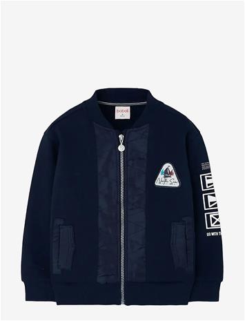 BOBOLI Fleece Jacket - NAVY - 128
