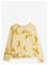 MINI RODINI Rabbits Aop Ls Tee - YELLOW - 80/86 – kuva 2