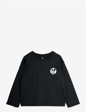 MINI RODINI Ritzratz Patch Ls Tee - BLACK - 80/86