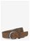 MANGO TEEN Stud Leather Belt - BROWN - S – kuva 2