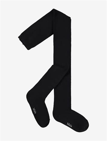 MOLO Solid Tights - BLACK - 98/104 – kuva 2/2