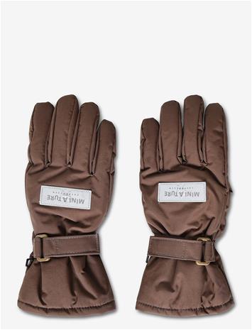 MINI A TURE Matcelio Gloves - CHESTNUT BROWN - 10/12Y – kuva 2/2