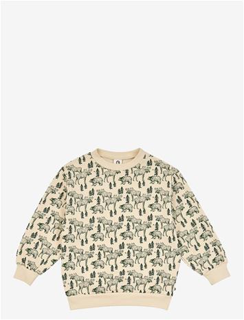 MÜSLI Forest Sweatshirt - OAK/ FOREST GREEN - 92