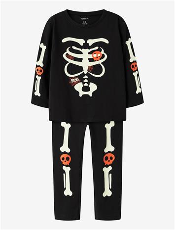 NAME IT Nmnowina Night Set - BLACK - 92