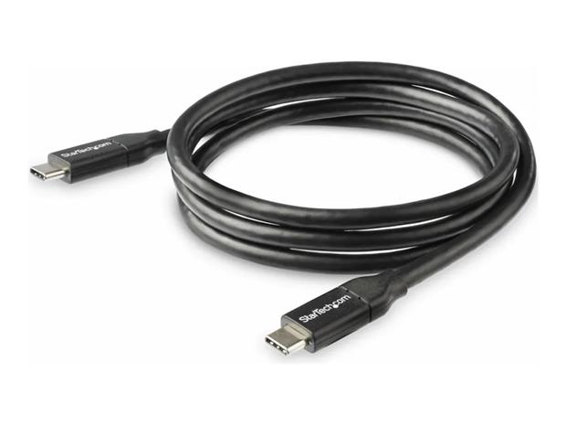 StarTech.com USB-C to USB-C Cable w/ 5A PD - M/M - 1 m (3 ft.) - USB 2.0 - USB-IF Certified