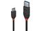Lindy Black Line - USB-C cable - 24 pin USB-C to USB Type A - 1.5 m – kuva 3