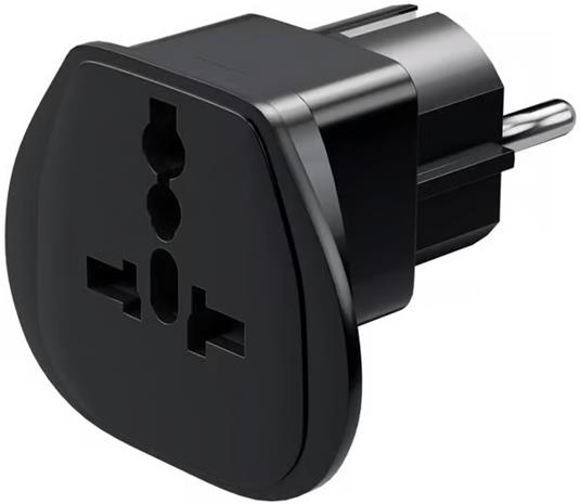 Pro Matka adapter to CEE7/7 - Musta