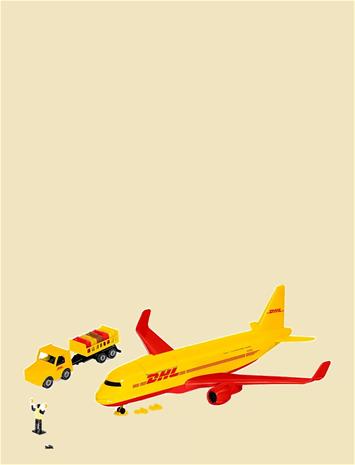 SIKU DHL Rahtilentokone