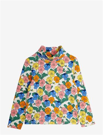 MINI RODINI Violas Aop Turtleneck - MULTI - 92/98