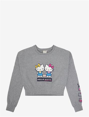 HELLO KITTY Sweats - GREY - 116
