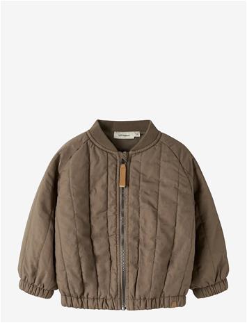 LIL'ATELIER Nbmlio Bomber Jacket Lil - SHITAKE - 68