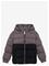MINYMO Quilted Jacket Colorblock - DARK GULL GREY - 116 – kuva 2