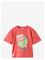 MANGO Printed Cotton-Blend T-Shirt - BRIGHT RED - 116 – kuva 2