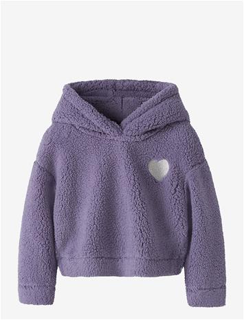 NAME IT Nmfonea Ls Teddy Pullover Wh Pb - LAVENDER ICING - 104 – kuva 2/2