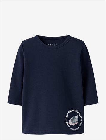 NAME IT Nbmdown Ls Top Box - NAVY BLAZER - 74