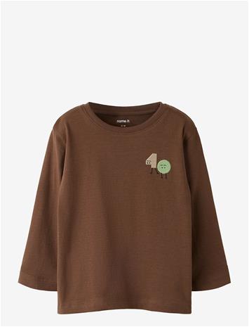 NAME IT Nmmolaf Ls Nreg Top - PINECONE - 92
