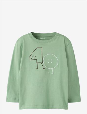 NAME IT Nmmolaf Ls Nreg Top - BASIL - 98