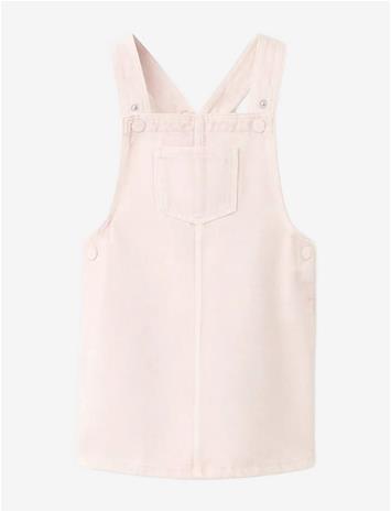 MANGO Short Denim Pinafore - PINK - 110