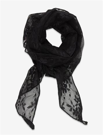 LMTD Nlfslace Light Scarf - BLACK - One Size