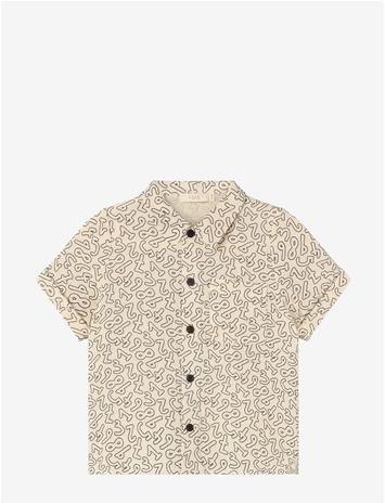 FLIINK Elmo Ss Shirt - BROWN - 104