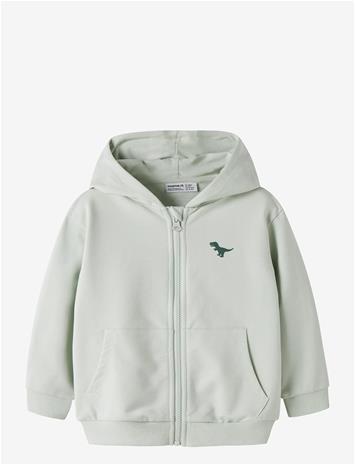 NAME IT Nmmvalon Ls Nreg Swe Card Wh Unb - PALE AQUA - 116