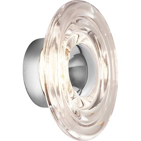 Tom Dixon - Press Surface Seinävalaisin Mini 2700K IP55 Clear Tom Dixon