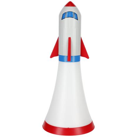 Yövalo raketti, RGB ja taskulamppu, paristokäyttöinen