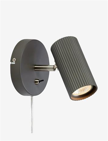 MARKSLÖJD LIGHTING Costilla Wall Lamp - GREY - One Size