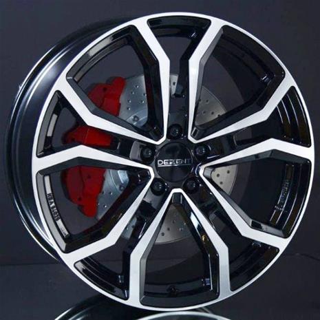 Dezent TV Black Polished 8.5x20 5/114.3 ET54 B67.1