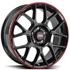 BBS XR Black Red 7.5x17 5/112 ET35 B82