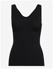 SCHIESSER Microware Strap Top With Removable Pads, Maple - Invisible Soft - BLACK - 40