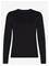 OBJECT Objester Sli L/S Knit Pullover Noos - BLACK - XS – kuva 3