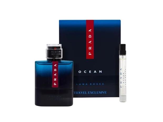 Prada Luna Rossa Ocean EDT Refillable 100 ml + EDT MINI 10 ml (man)