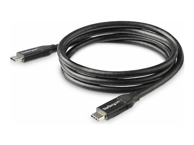 StarTech.com USB-C to USB-C Cable w/ 5A PD - M/M - 1 m (3 ft.) - USB 2.0 - USB-IF Certified