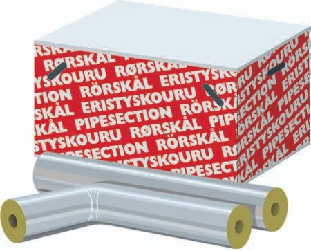Rockwool yleismallinen putkieriste teipillä, 35mm