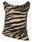MANGO Asymmetric Printed Top - BLACK - S – kuva 2