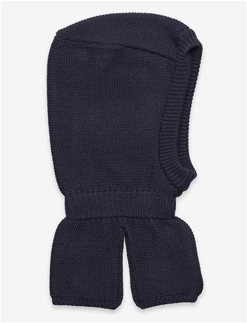 COLOR KIDS Balaclava - Wool W. Windstop - TOTAL ECLIPSE - 48