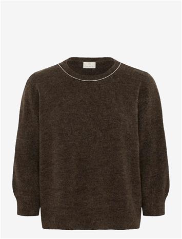 KAFFE Kameridith Pullover - BLACK COFFEE - S