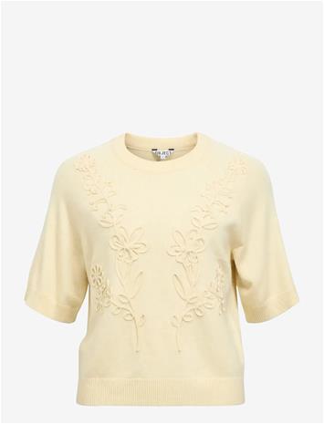 OBJECT Objlaney Rubin Ss Pullover Noos - SANDSHELL - M