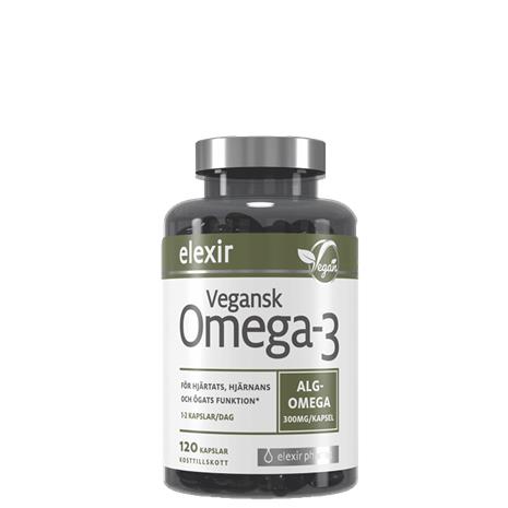 Vegansk Omega-3 120 kapselia