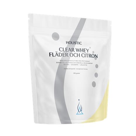 Holistic Clear Whey Fläder och Citron 400 gr