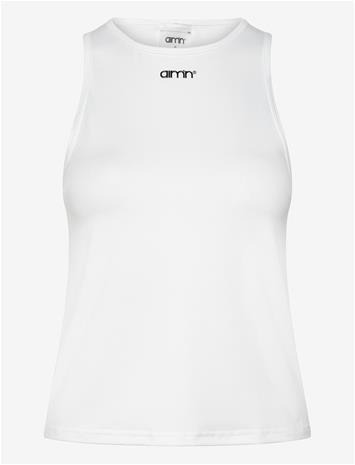 AIM´N Soft Basic Singlet - WHITE - S