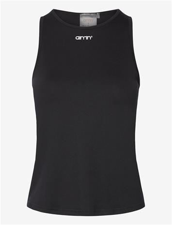 AIM´N Soft Basic Singlet - BLACK - S
