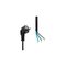MicroConnect - power cable - Type F/E to open end - 10 m – kuva 1