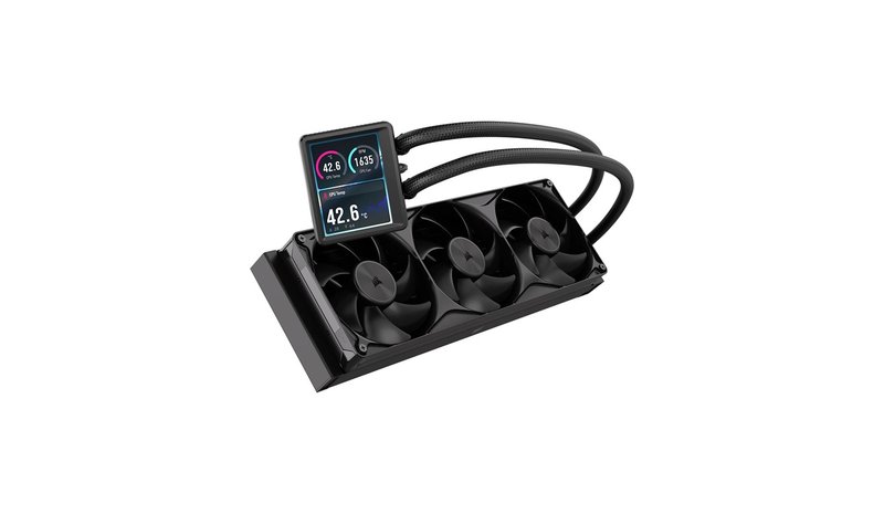 Corsair NAUTILUS II 360 RS LCD - CPU Vesijäähdytys - Max 36 dBA