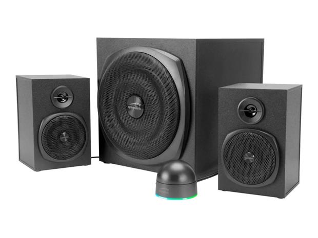 Speed-Link GRAVITY LT 2.1 Subwoofer System - Black - 2.1 kanava - musta