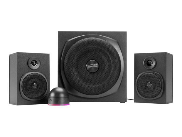 Speed-Link GRAVITY LT 2.1 Subwoofer System - Black - 2.1 kanava - musta